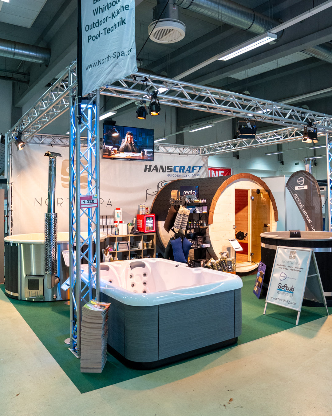 North-Spa auf der Baumesse Paderborn – wir sind bis Sonntag für euch vor Ort!