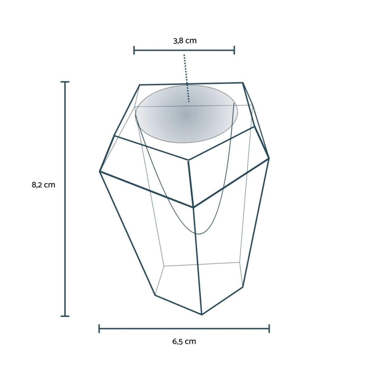 SAUNA ICE – Sauna Steam Cup aus Speckstein