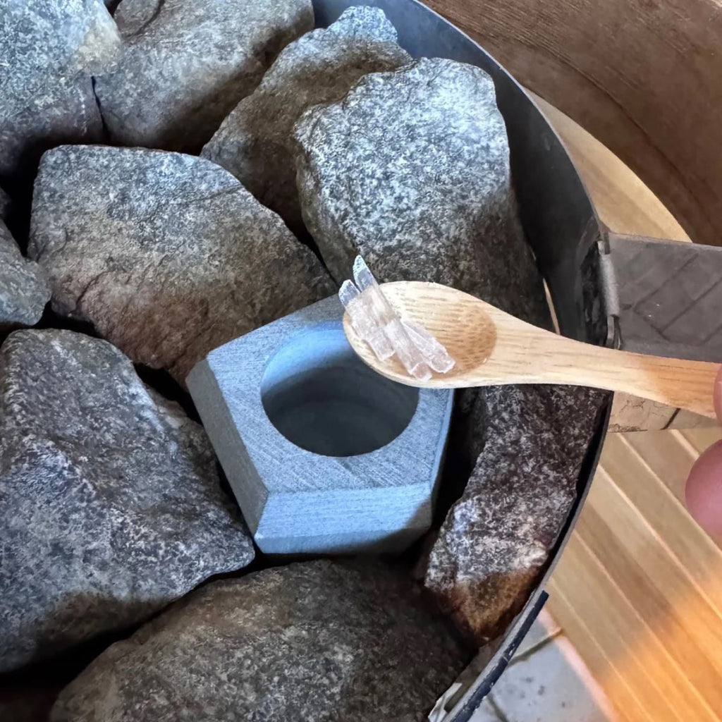 SAUNA ICE – Sauna Steam Cup aus Speckstein