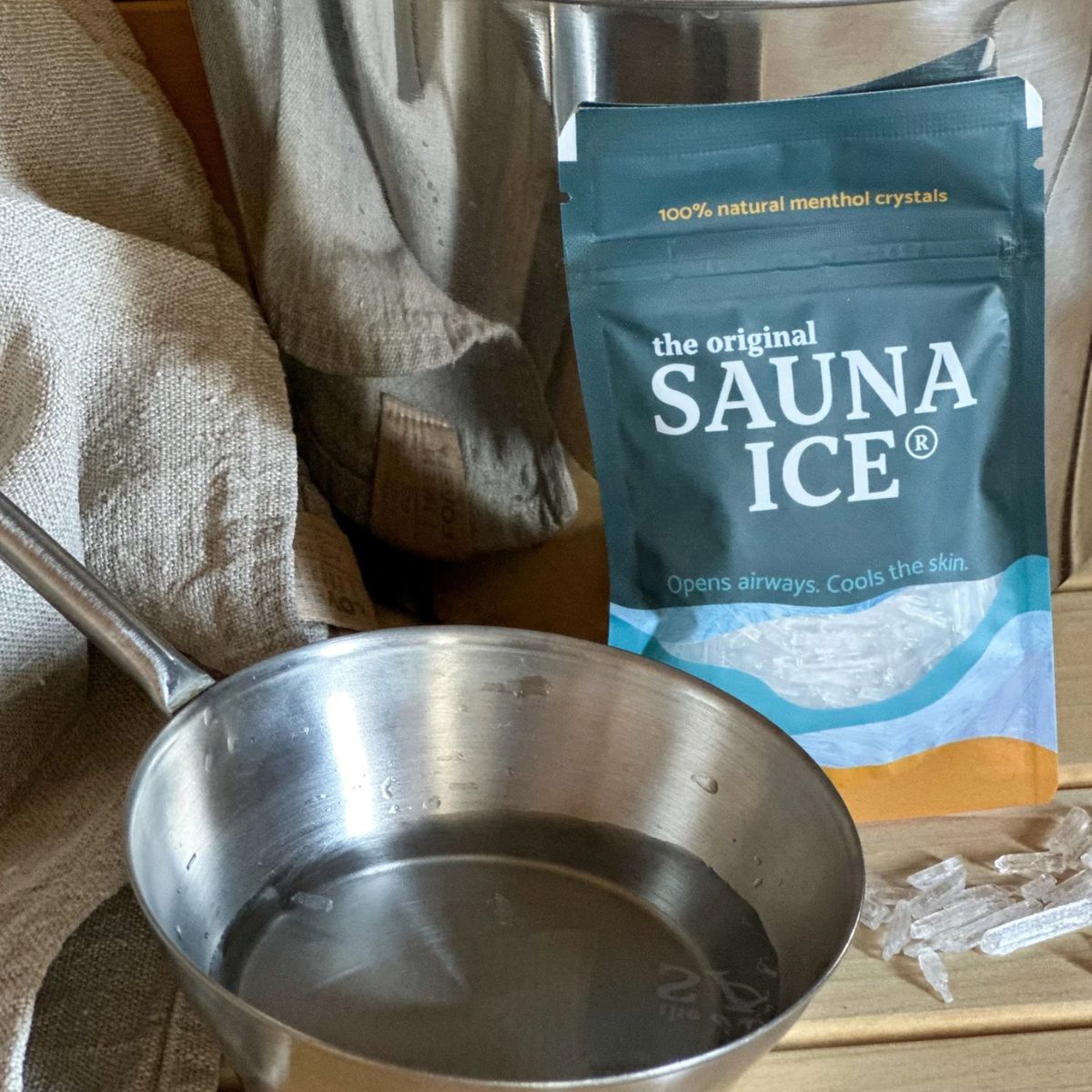 SAUNA ICE Mentholkristalle 20 g für die Sauna