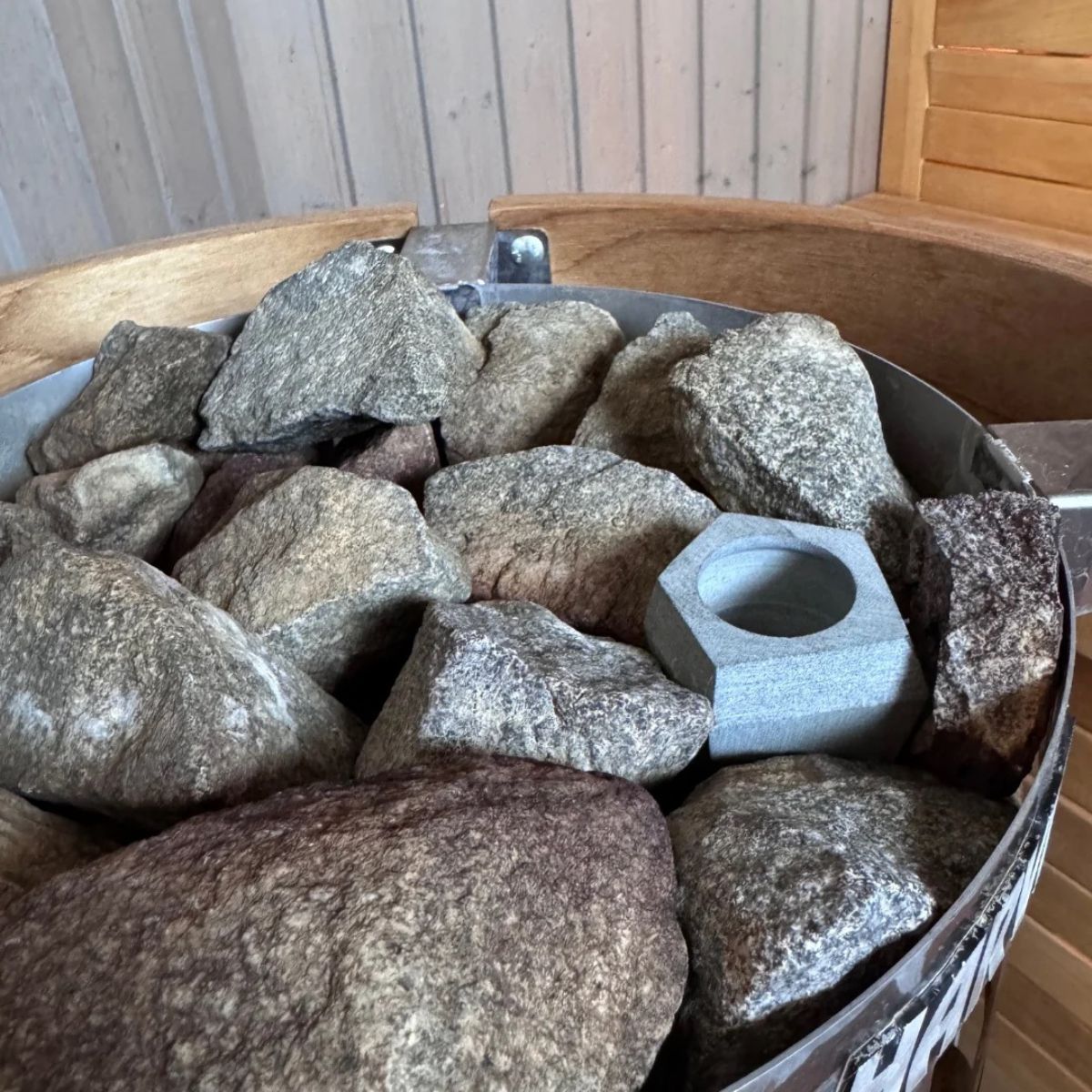 SAUNA ICE – Sauna Steam Cup aus Speckstein
