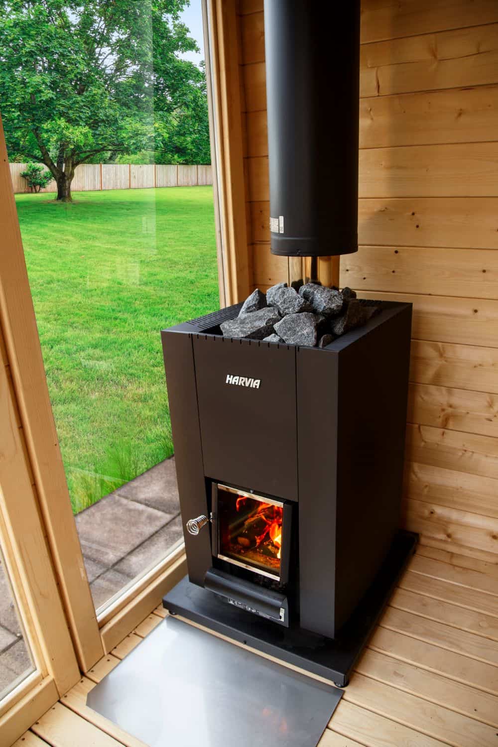 Harvia Holzsaunaofen Linear 18 Compact