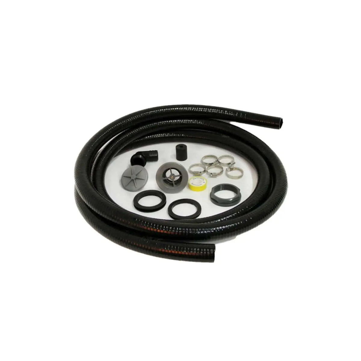 Schlauch- und Durchführungsset für Kunststofffässer, 38 mm - by Kirami