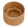 Kirami Badefass Original Woody M Dippy Thermoholz Tauchbecken (ohne Ofen)