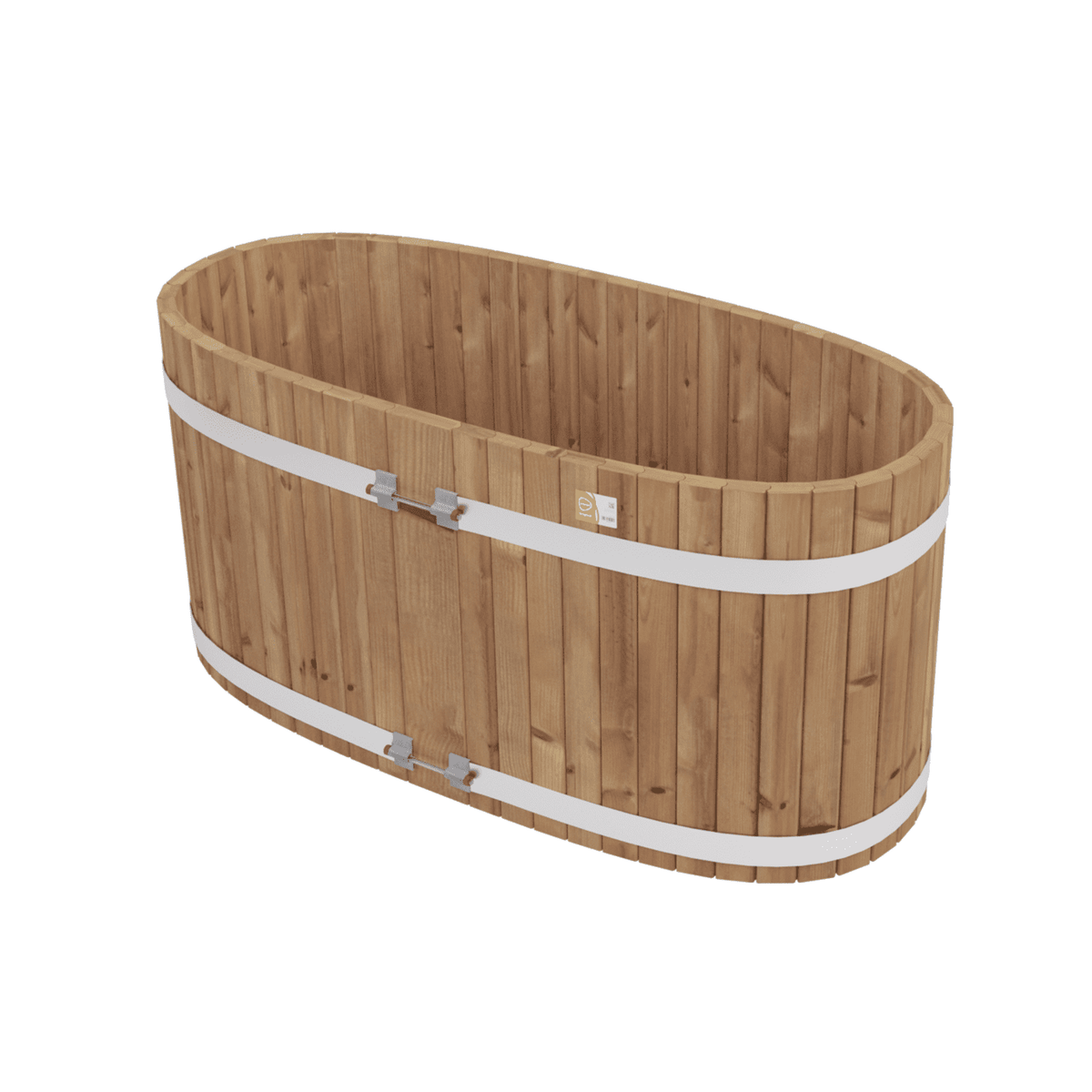 Kirami Badefass Original Woody Tiny Dippy Tauchbecken (ohne Ofen)