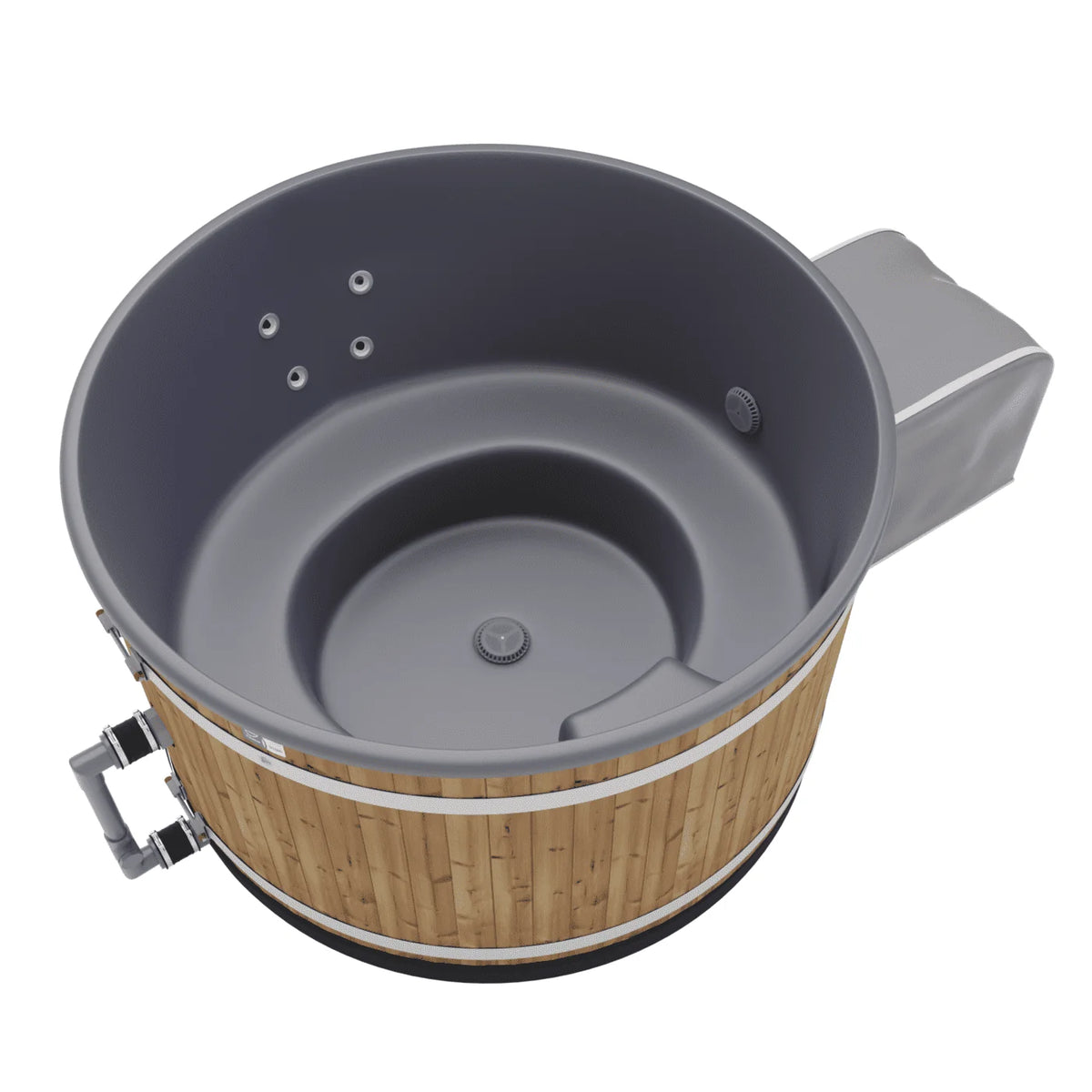 Harvia Kirami Badefass - Premium Steady Flow Elektro oder Hybrid