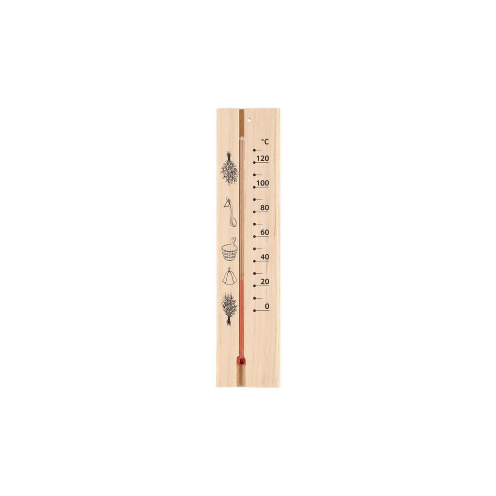4 Living-Kollektion Saunathermometer aus Holz