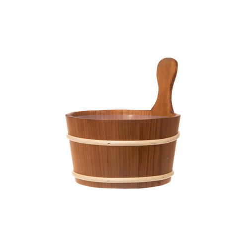4 Living-Kollektion Saunakübel Holz 4 l