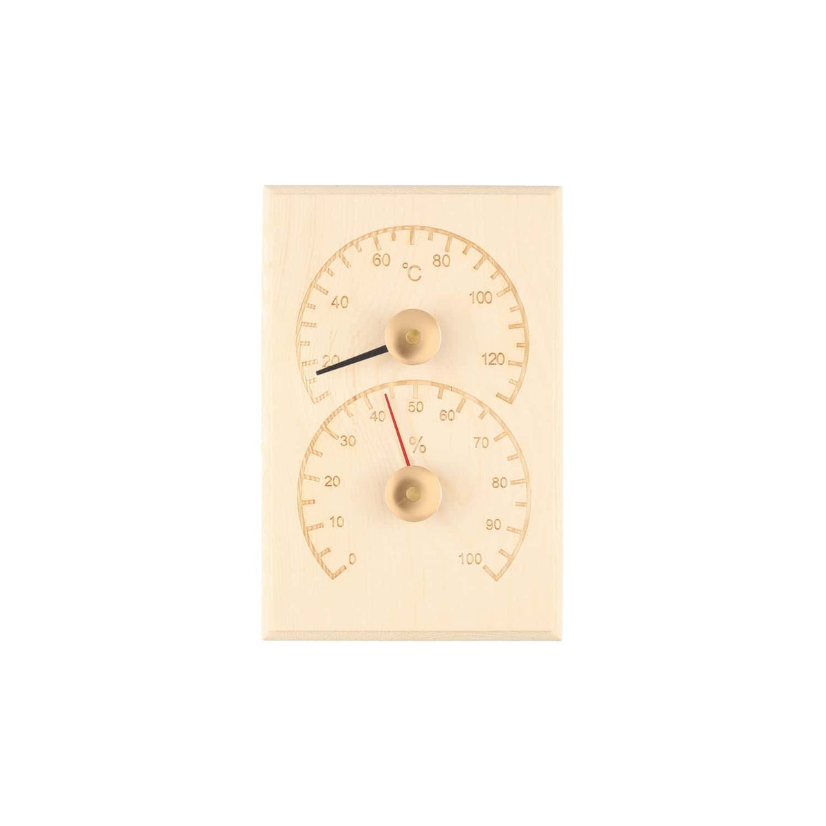 4 Living-Kollektion Saunathermometer & Hygrometer