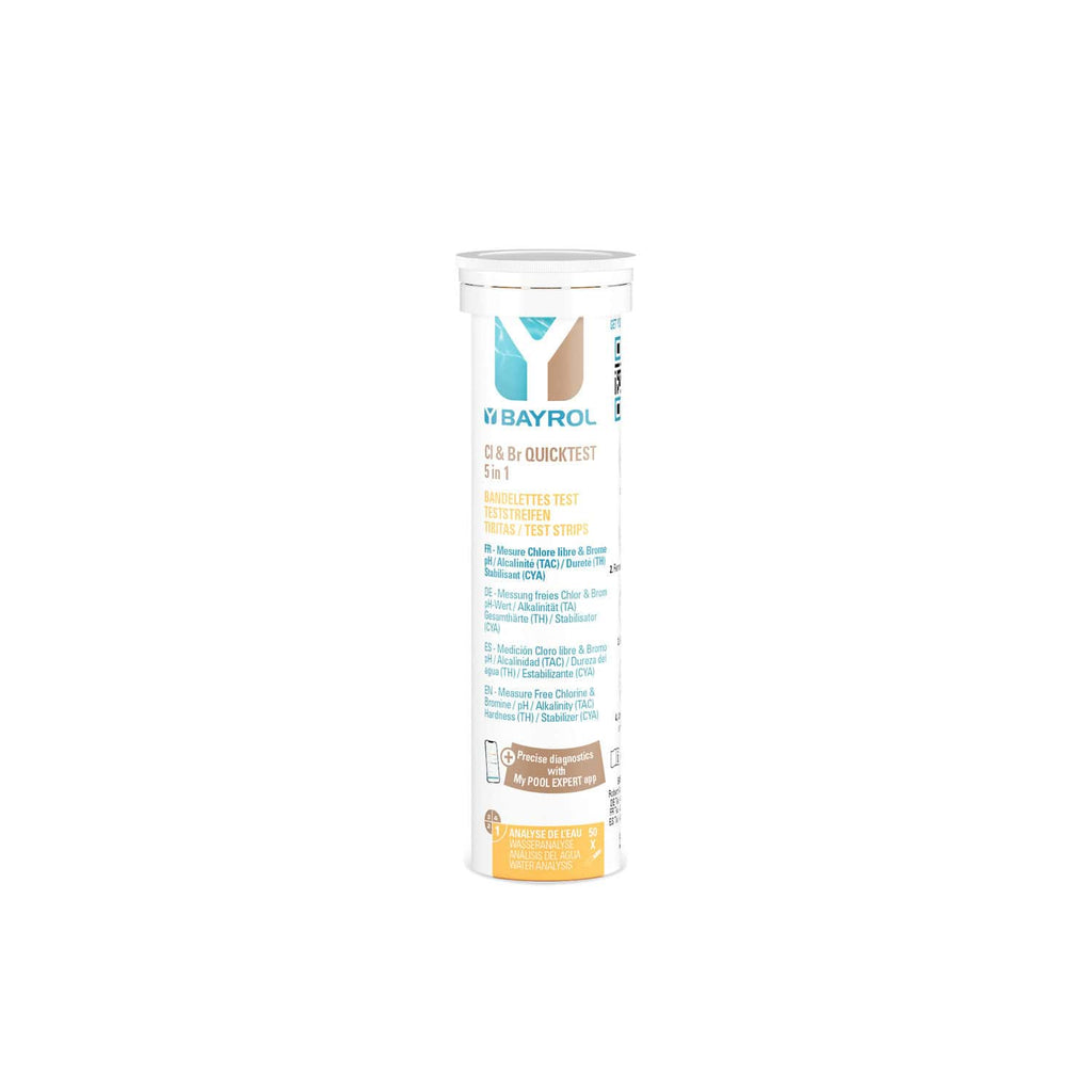 Bayrol Cl & Br Quicktest Teststreifen 5 in 1