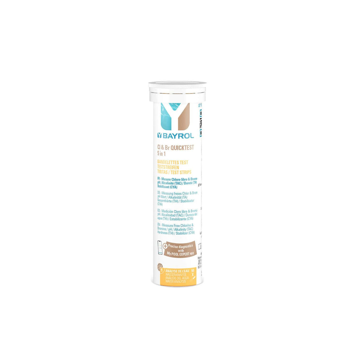 Bayrol Cl & Br Quicktest Teststreifen 5 in 1