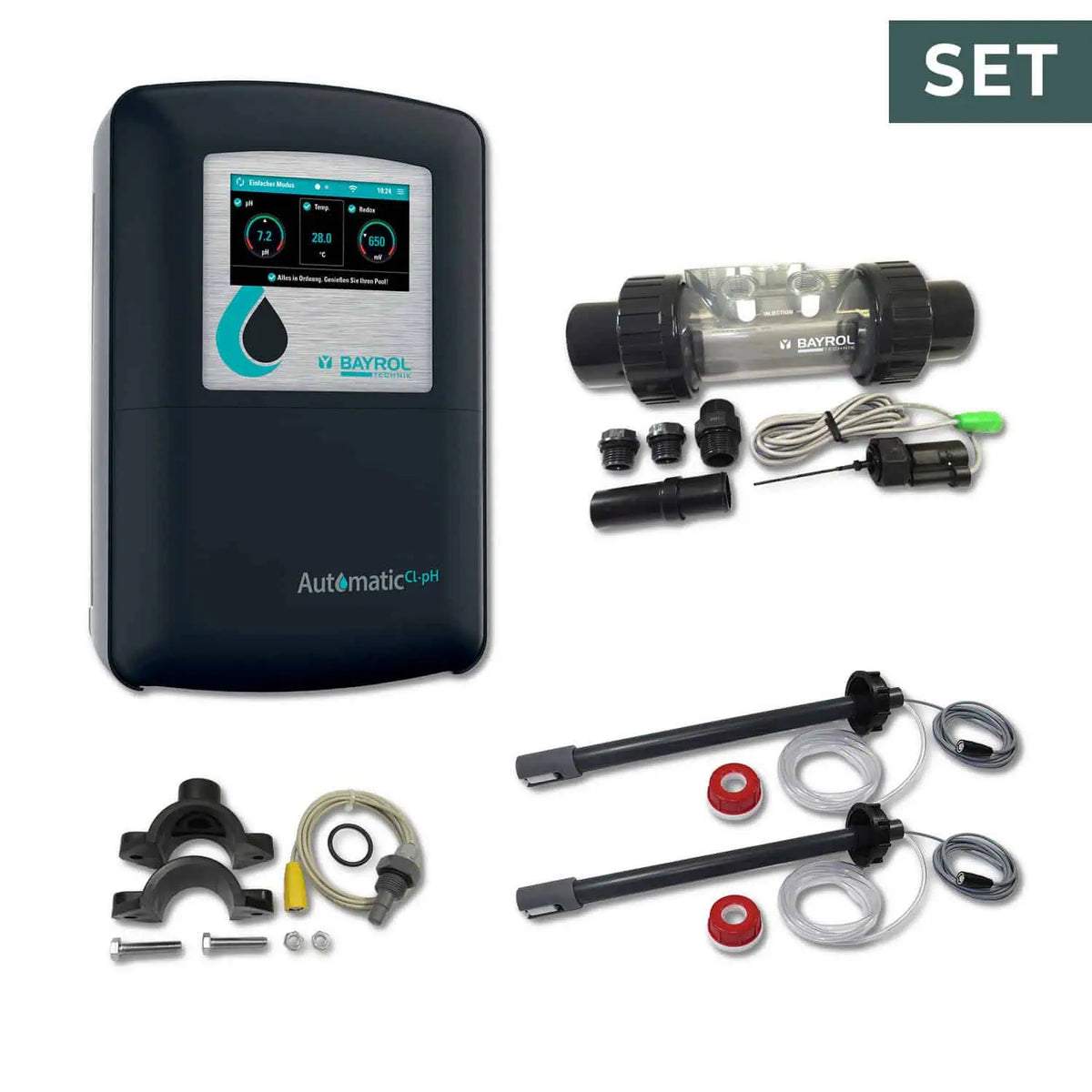 Bayrol Komplett-Set Dosiersystem Automatic Cl-pH