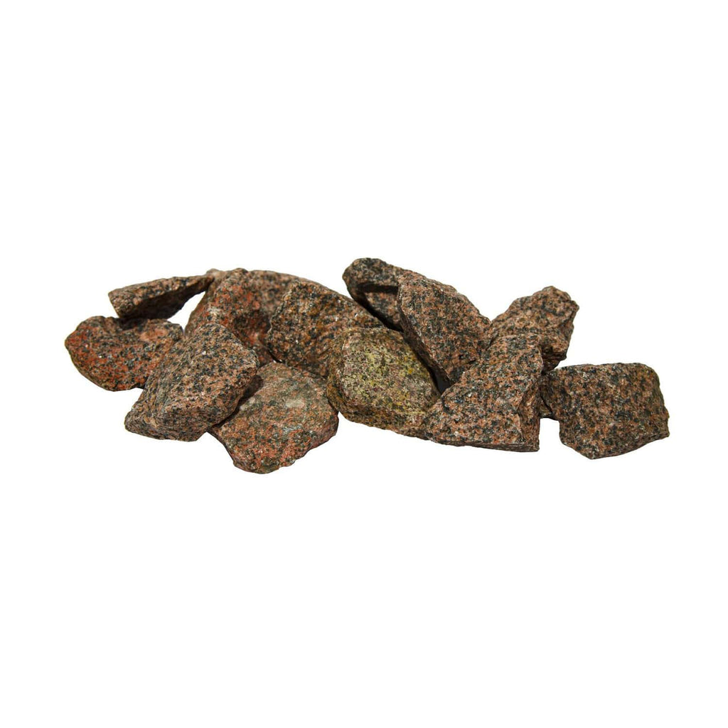 Harvia Dekosteine für Saunaöfen roter Granit