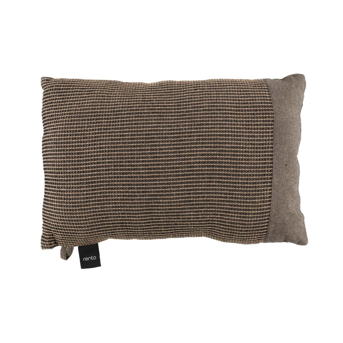 Rento Saunakissen Kenno XL 50 x 33 cm schwarz/beige
