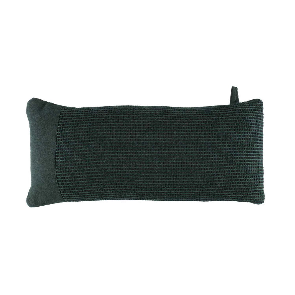 Rento Saunakissen Kenno 50 x 22 cm schwarz / dunkelgrün
