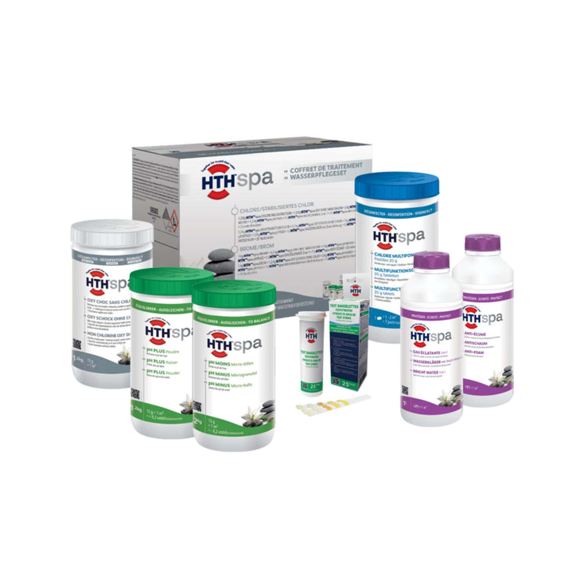 hth SPA KIT CHLOR Wasserpflegeset