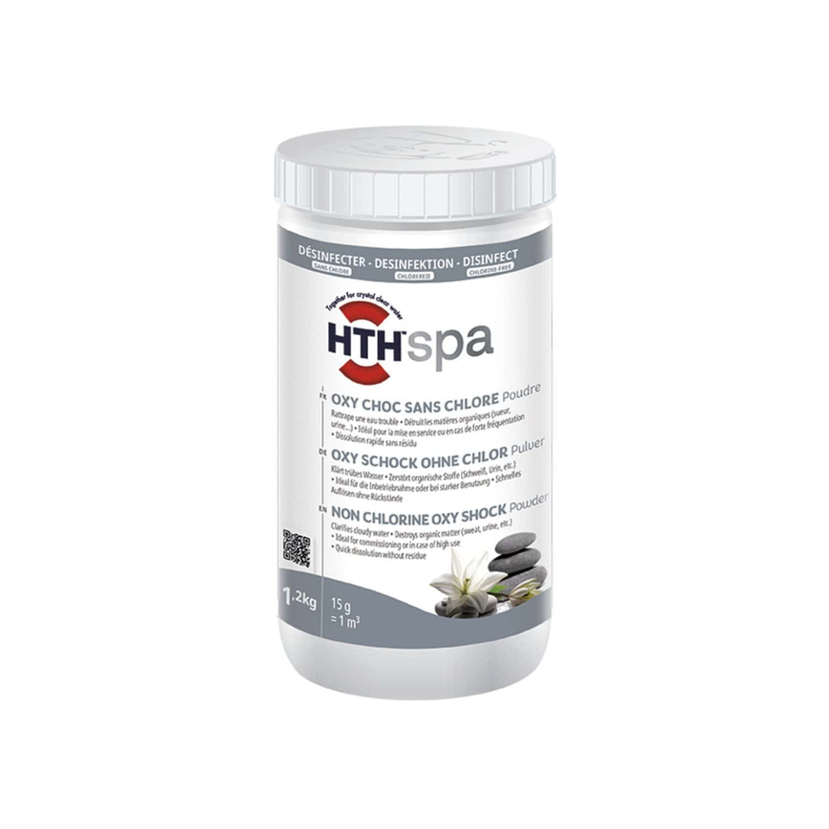 hth SPA SHOCKSAUERSTOFFPULVER 1,2 kg