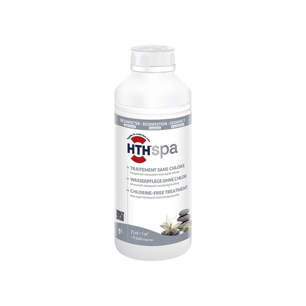 hth SPA WASSERPFLEGE OHNE CHLOR 1 l