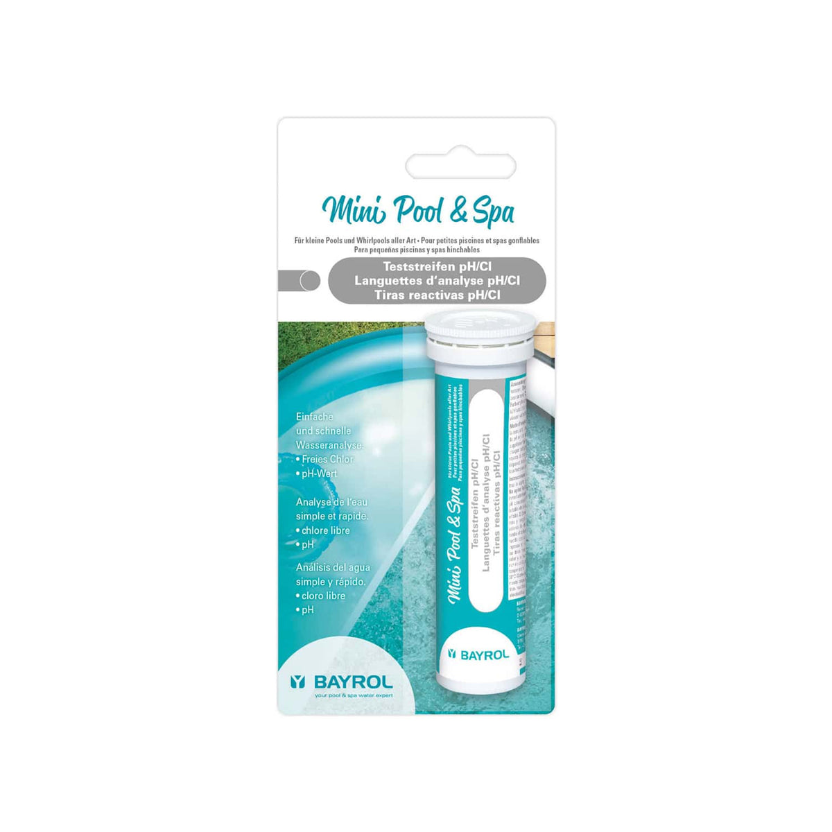 Bayrol Mini Pool & Spa Teststreifen pH / Cl