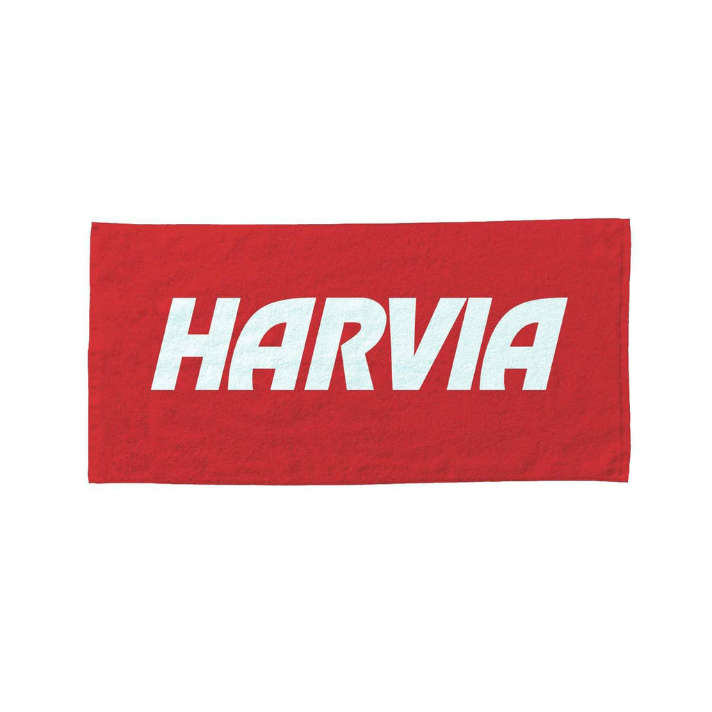 Harvia Handtuch 70 x 140 cm rot