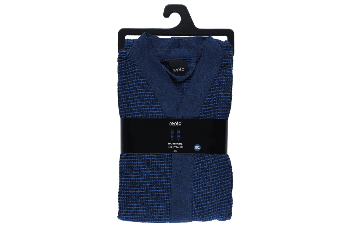 Rento Bademantel Kenno L/XL dunkelblau