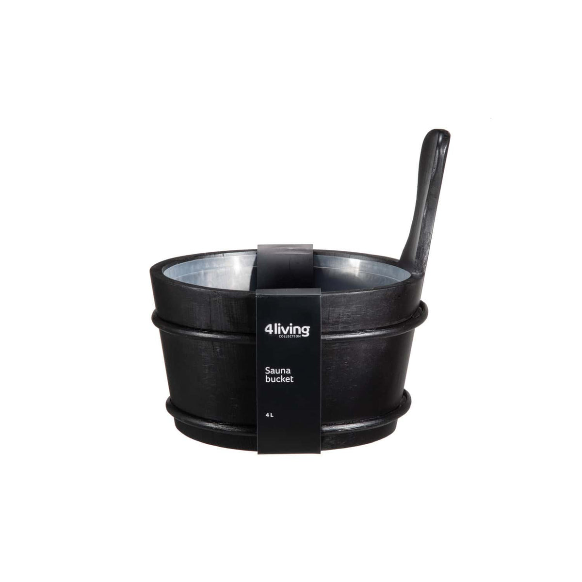 4 Living-Kollektion Saunaeimer schwarz