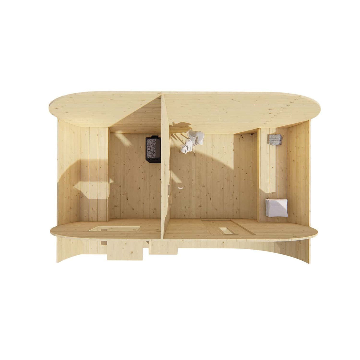 Tuindeco Sauna Oval