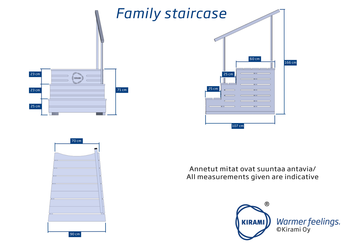 Kirami Treppe Family Thermowood