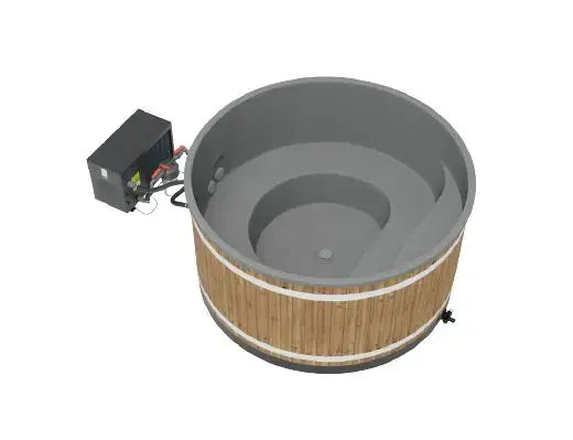 Harvia Kirami Badefass Premium Family L Dual Wärmepumpe
