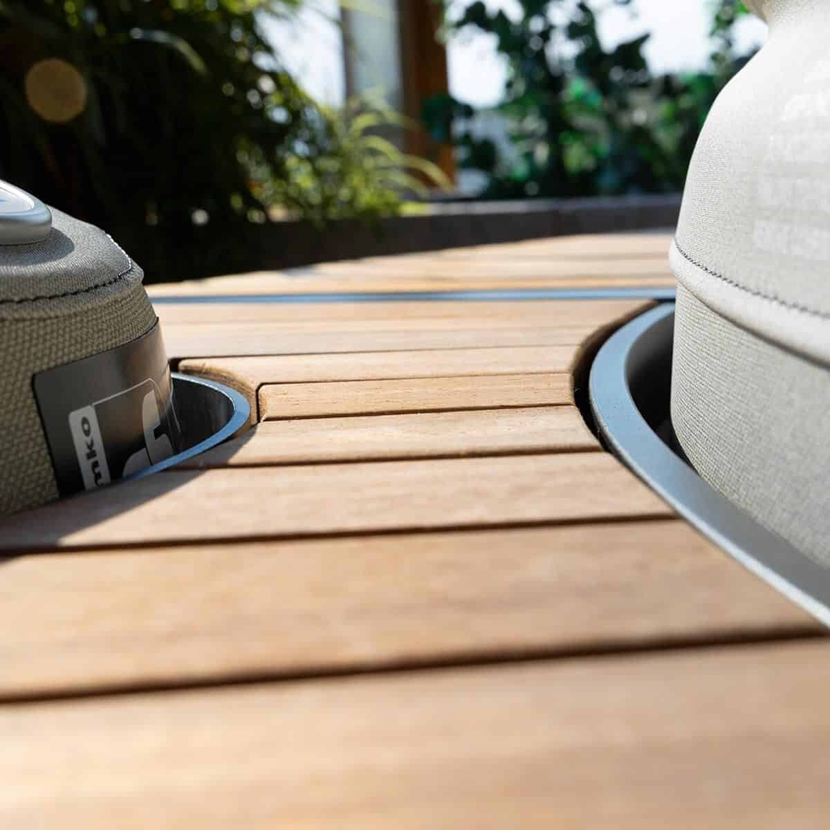 5/8-Umrandung für Softub Whirlpool RESORT / POSEIDON - Stauseeholz Anthrazit