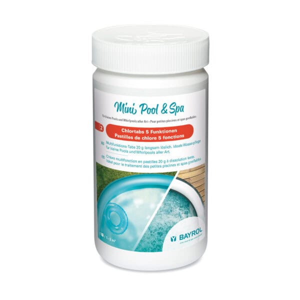 Produktbild 1 - Bayrol Mini Pool Spa Chlortabs 5 Funktionen 1 kg - 4008367351076