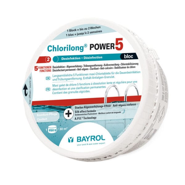 Produktbild 1 - Bayrol Chlorilong POWER 5 bloc 065 kg - 4008367992804