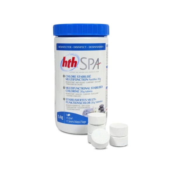 Produktbild 2 - hth SPA CHLOR MULTIFUNKTION 12 kg - 3521686010895